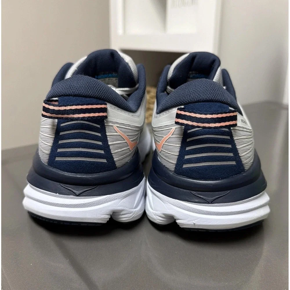 Hoka One One Bondi 7 Womens Size 9 Wide Lunar Rock Running Shoes EUC Excellent - Picture 5 of 7
